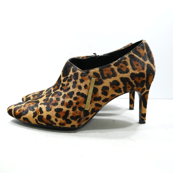 Calvin Klein Shoes Calvin Klein Jeanna Brown Fauxfur Animal